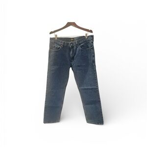 Lee Men's Denim Straight Jeans in Relaxed Fit 35x29